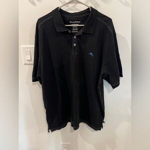 Tommy Bahama Black Polo